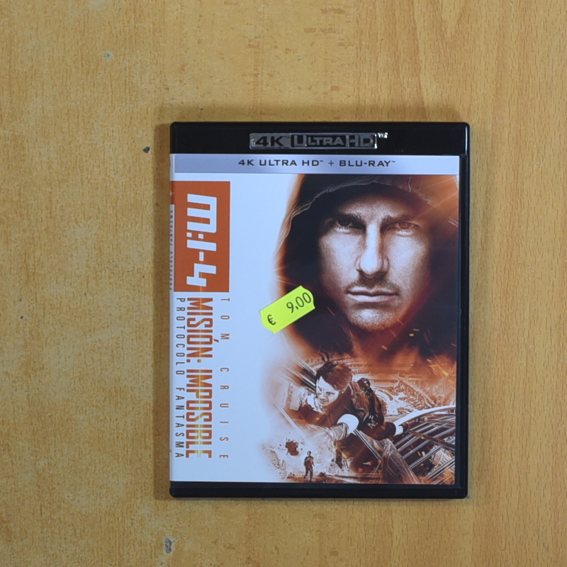 MISION IMPOSIBLE 4 4K - BLURAY