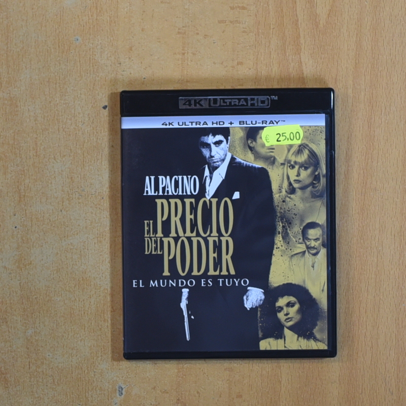 EL PRECIO DEL PODER 4K - BLURAY