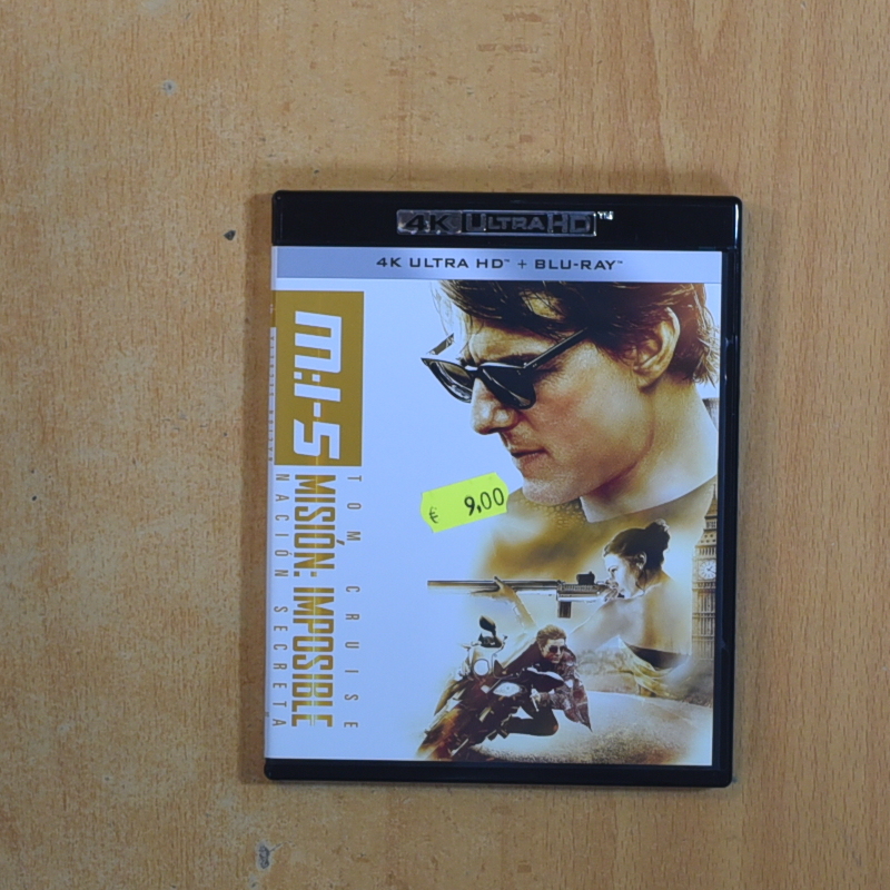 MISION IMPOSIBLE 5 4K - BLURAY