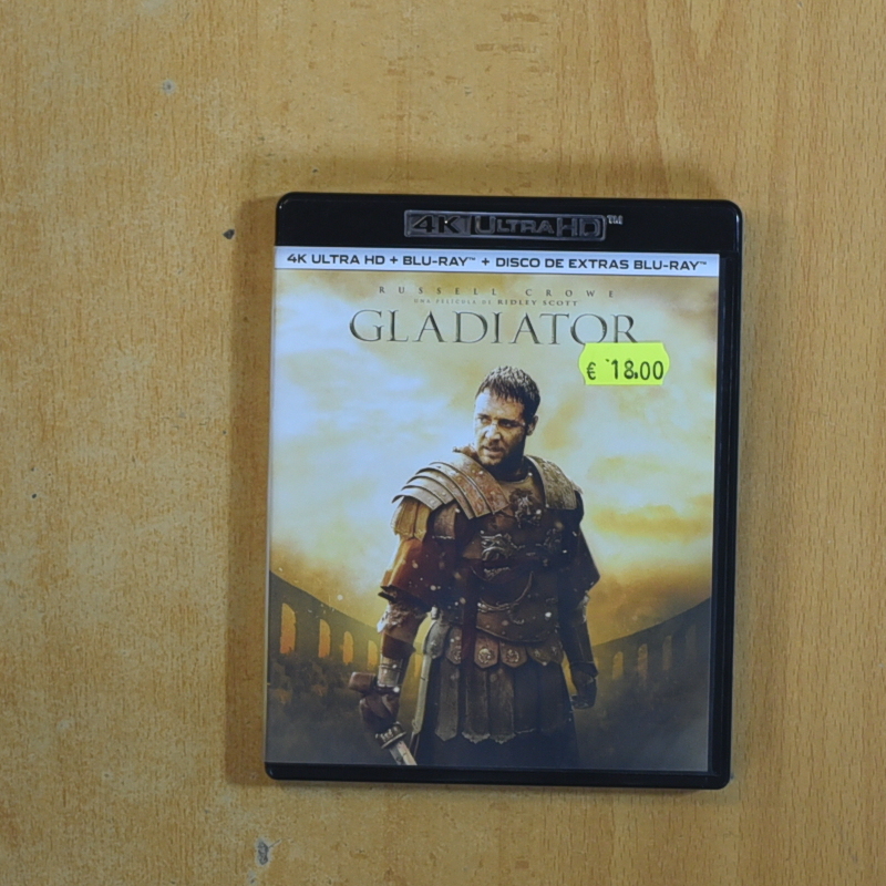 GLADIATOR 4K - BLURAY