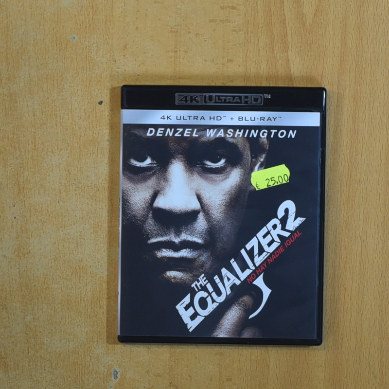 THE EQUALIZER 2 4K - BLURAY