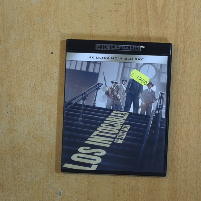 LOS INTOCABLES DE ELIOT NESS 4K - BLURAY