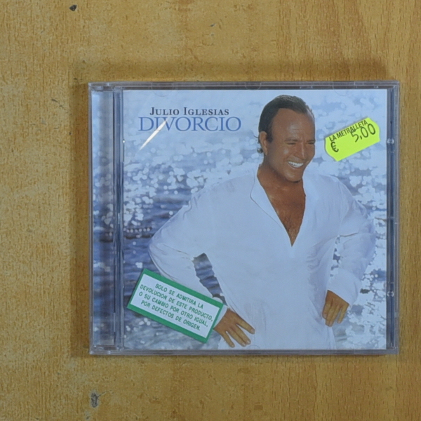 JULIO IGLESIAS - DIVORCIO - CD