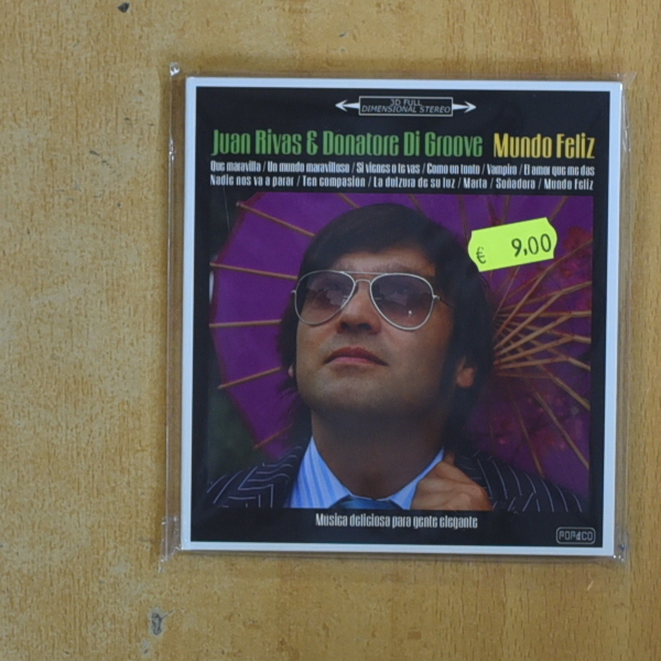 JUAN RIBAS & DONATORE DI GROOVE - MUNDO FELIZ - CD
