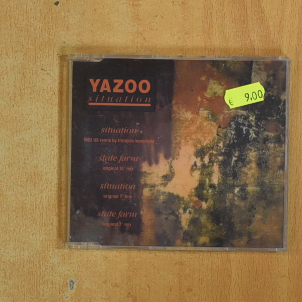 YAZOO - SITUATION - CD SINGLE
