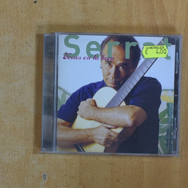 JOAN MANUEL SERRAT - VERSOS EN LA BOCA - CD