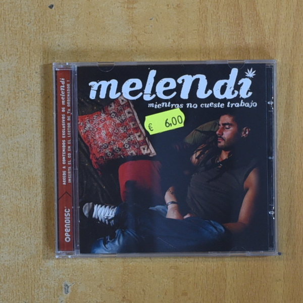 MELENDI - MIENTRAS NO CUESTE TRABAJO - CD