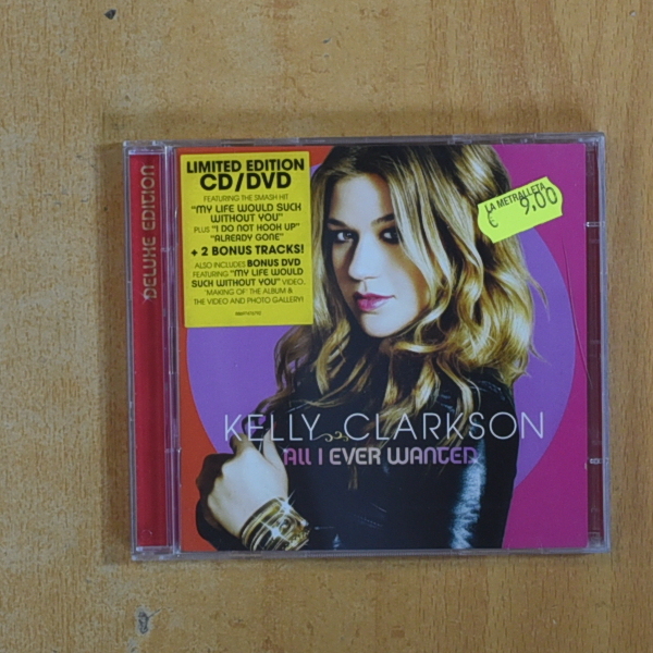KELLY CLARKSON - ALL I EVER WANTED - CD