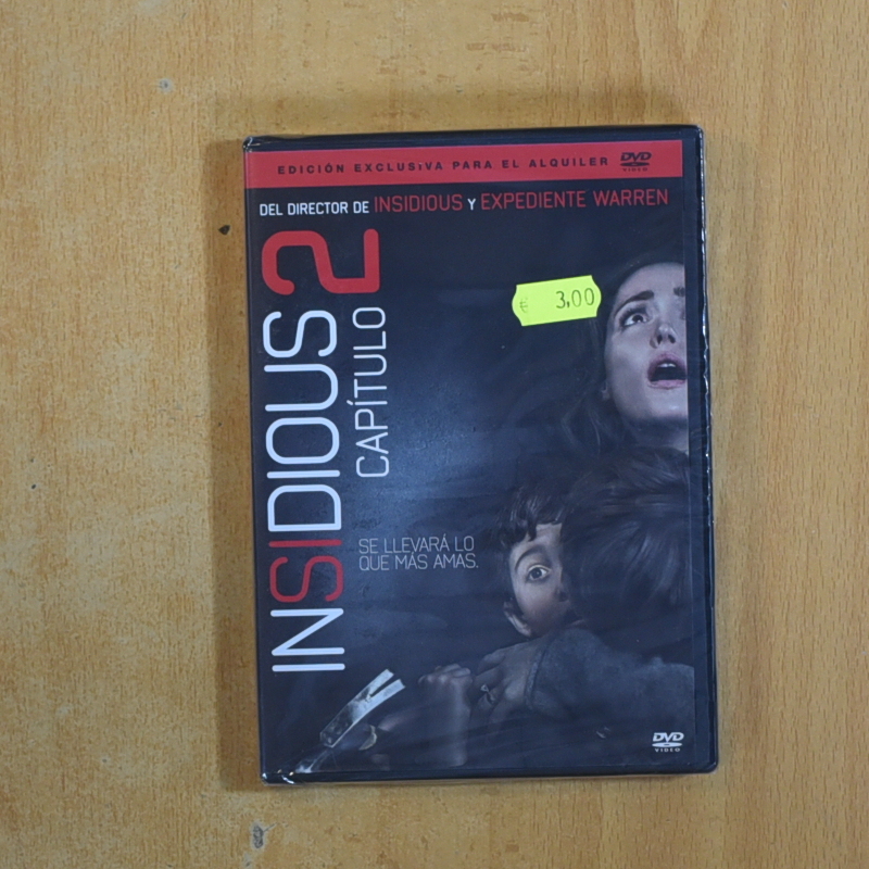 INSIDIOUS CAPITULO 2 - DVD
