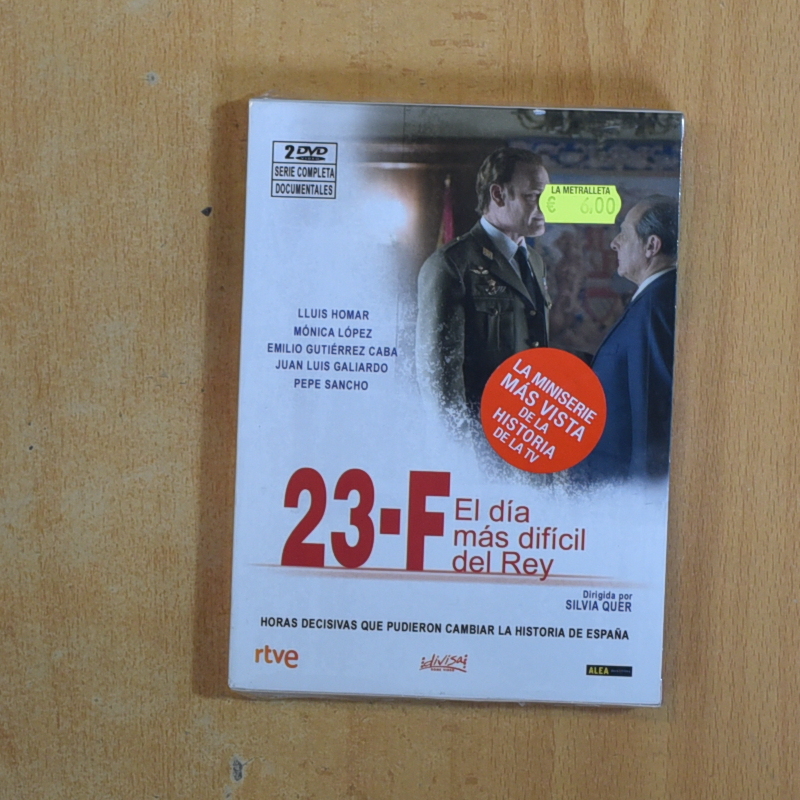 23 F EL DIA MAS DIFICIL DEL REY - DVD