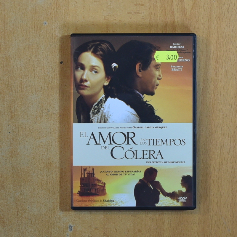 EL AMOR EN LOS TIEMPOS DEL COLERA - DVD
