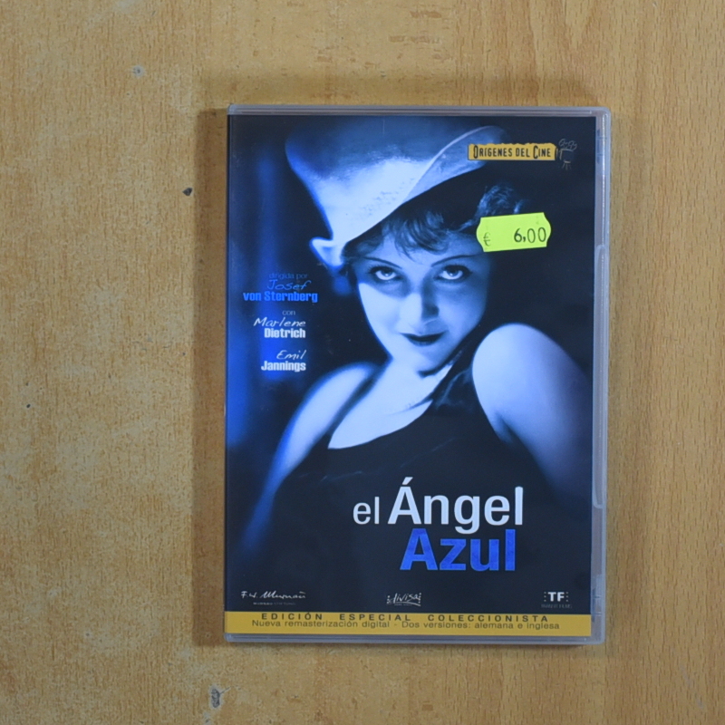 EL ANGEL AZUL - DVD