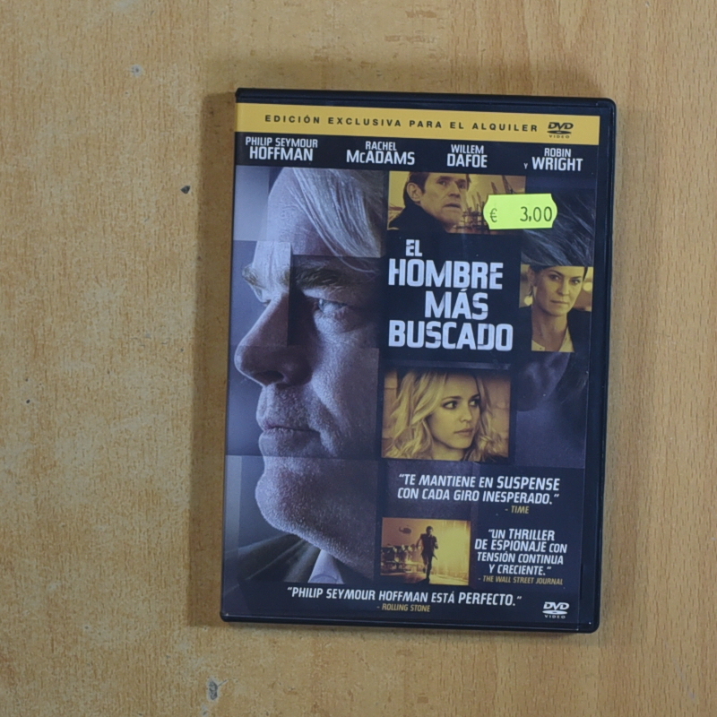 EL HOMBRE MAS BUSCADO - DVD