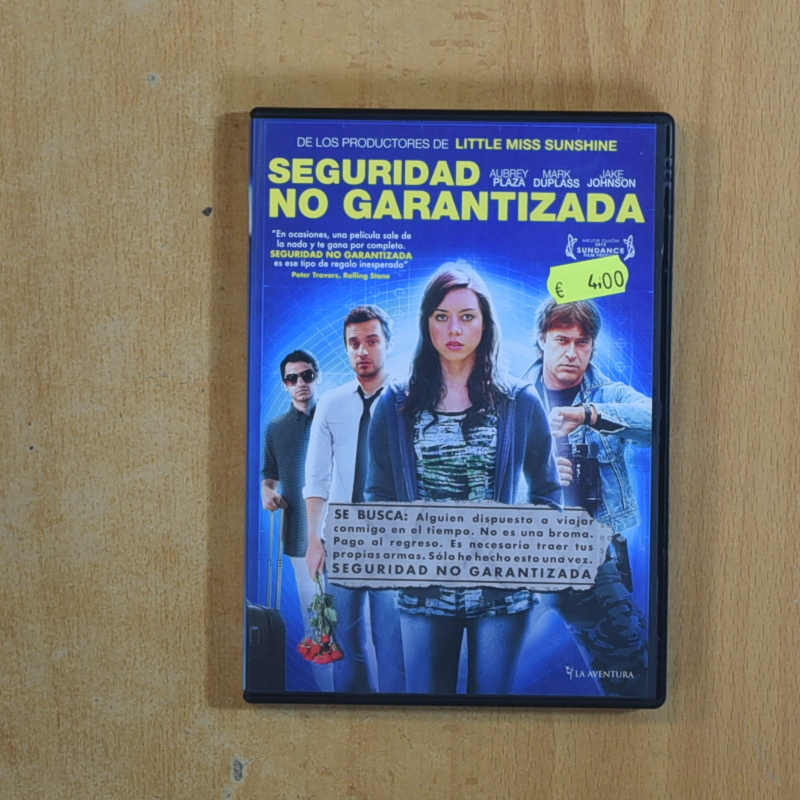 SEGURIDAD NO GARANTIZADA - DVD