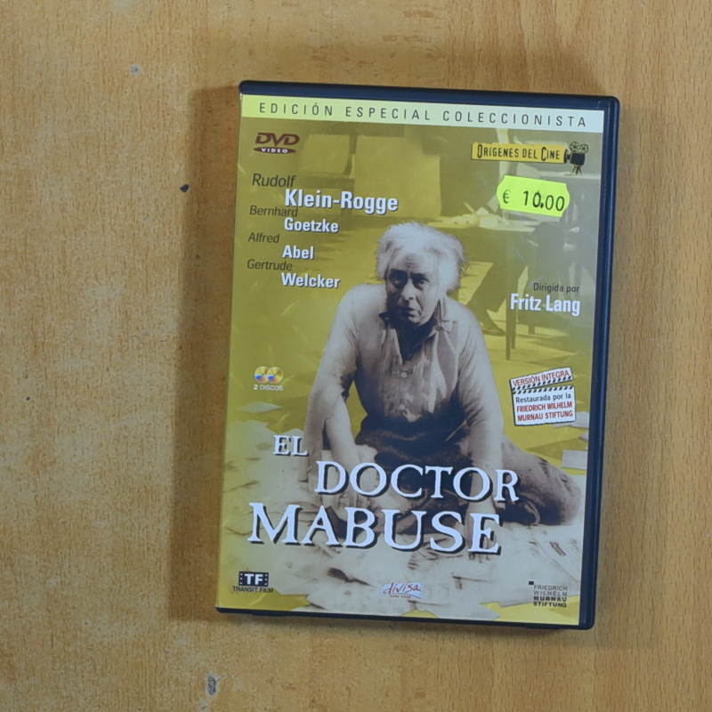EL DOCTOR MABUSE - DVD