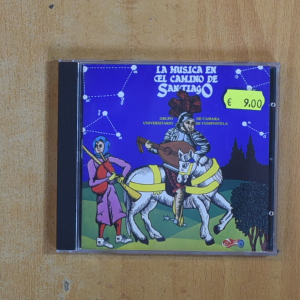 GRUPO UNIVERSITARIO DE CAMARA DE COMPOSTELA - LA MUSICA EN EL CAMINO DE SANTIAGO - CD
