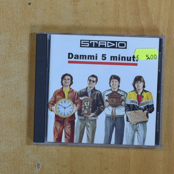 STADIO - DAMMI 5 MINUTI - CD