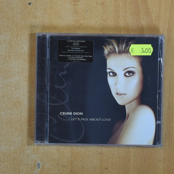 CELINE DION - LETYS TALK ABOUT LOVE - CD