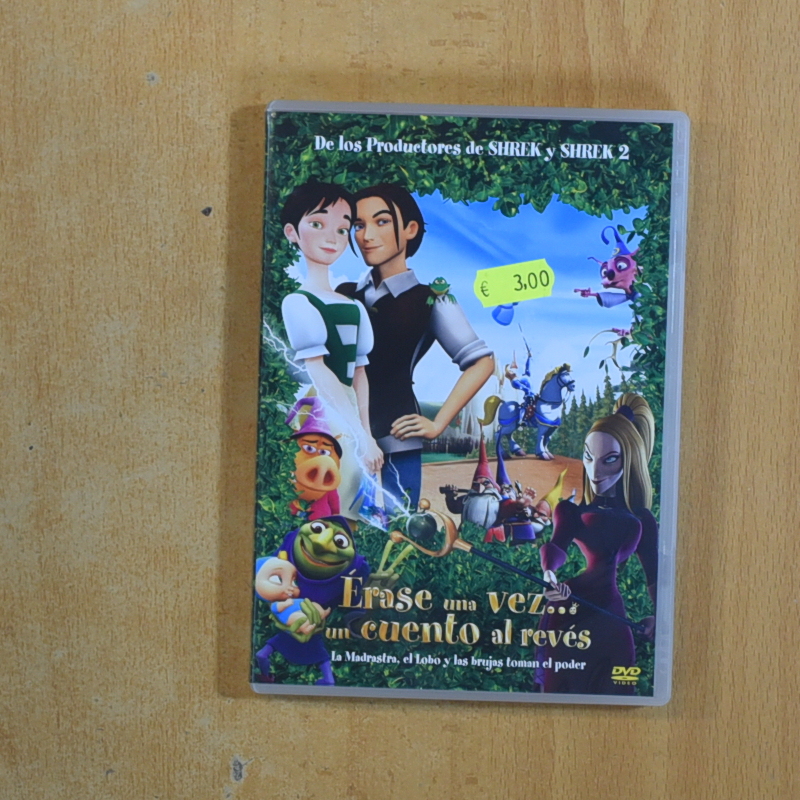 ERASE UNA VEZ UN CUENTO AL REVES - DVD