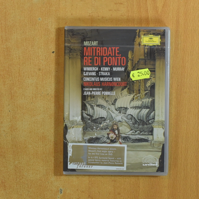MOZART MITRIDATE RE DI PONTO - DVD
