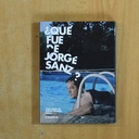 QUYE FUE DE JORGE SANZ - DVD