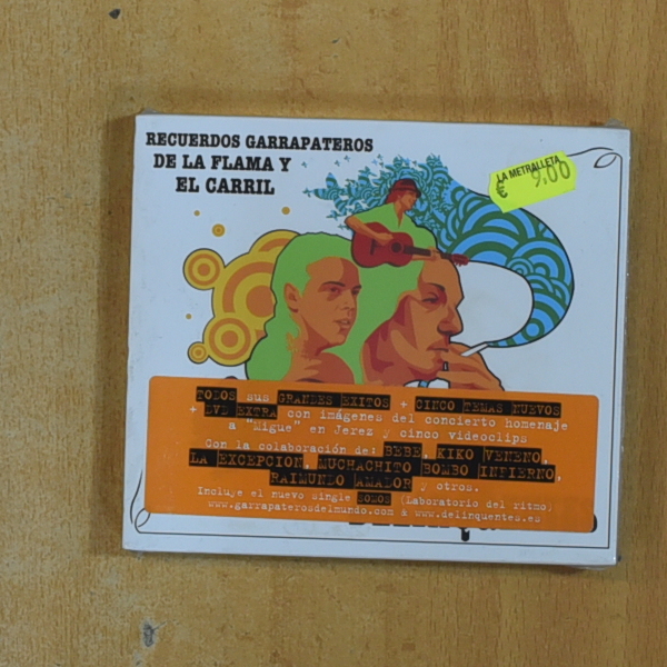 DELINQUENTES - RECUERDOS GARRAPATEROS DE LA FLAMA Y EL CARRIL - CD