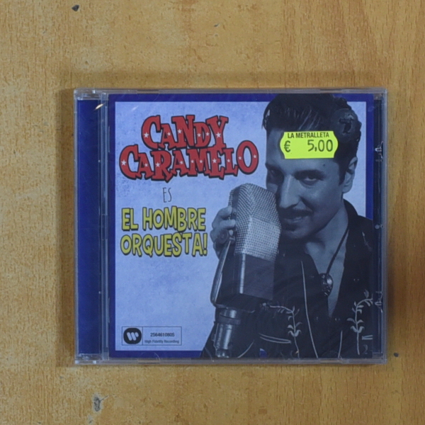 CANDY CARAMELO - EL HOMBRE ORQUESTA - CD