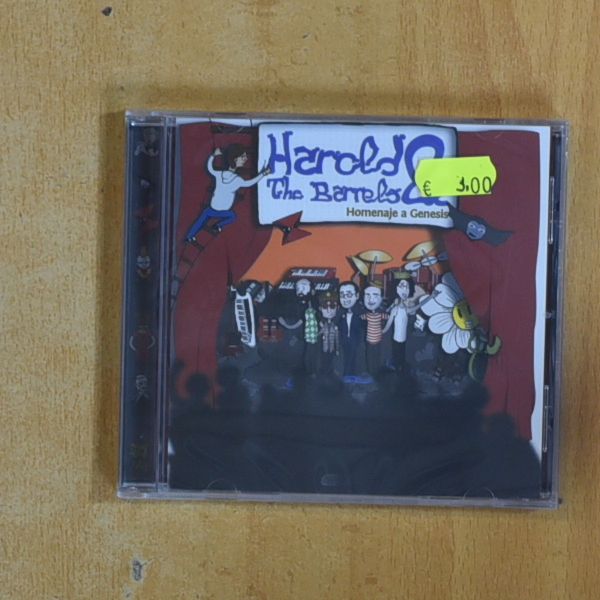 HAROLD & THE BARRELS - HOMENAJE A GENESIS - CD