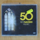 VARIOS - 50 BEST SACRED MUSIC - CD