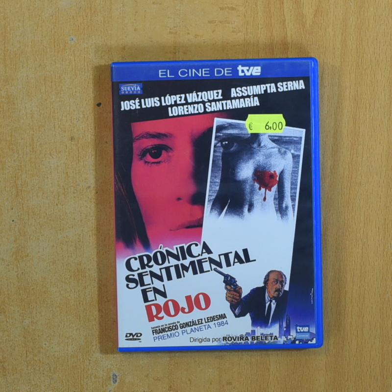 CRONICA SENTIMENTAL EN ROJO - DVD