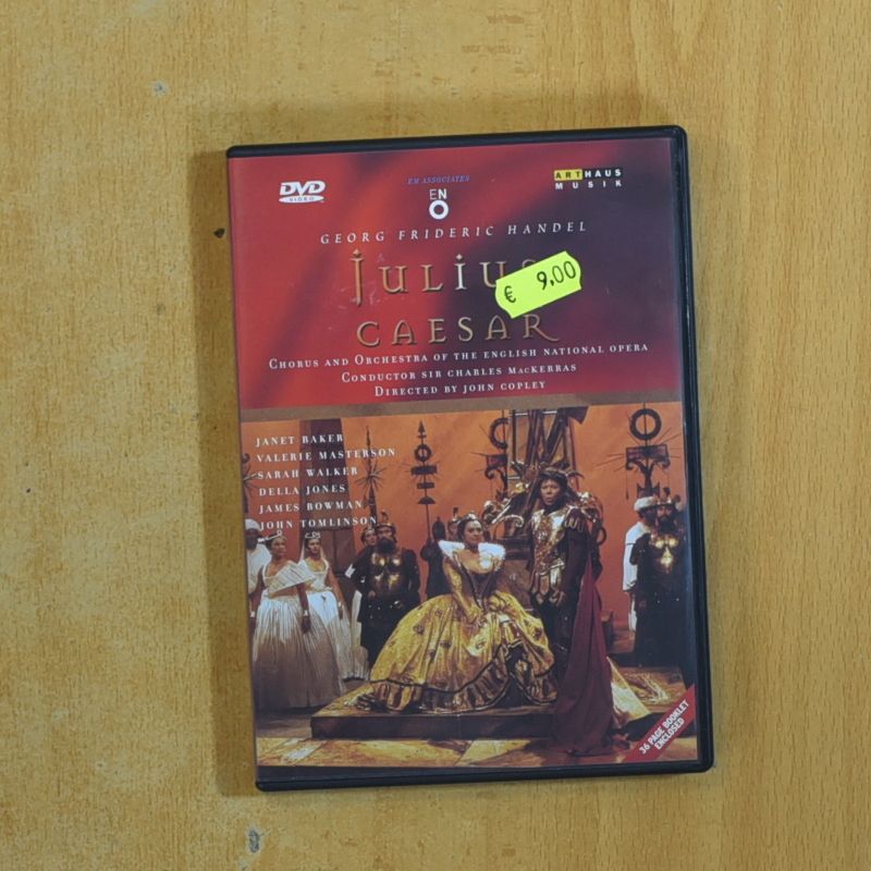 HANDEL JULIUS CAESAR - DVD