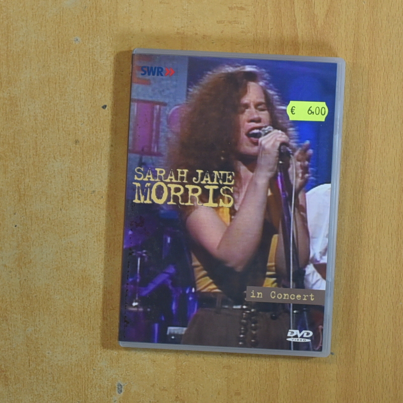 SARAJ JANE MORRIS IN CONCERT - DVD