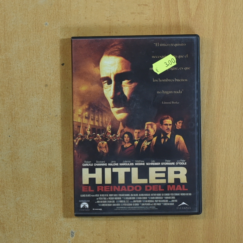 HITLER EL REINADO DEL MAL - DVD