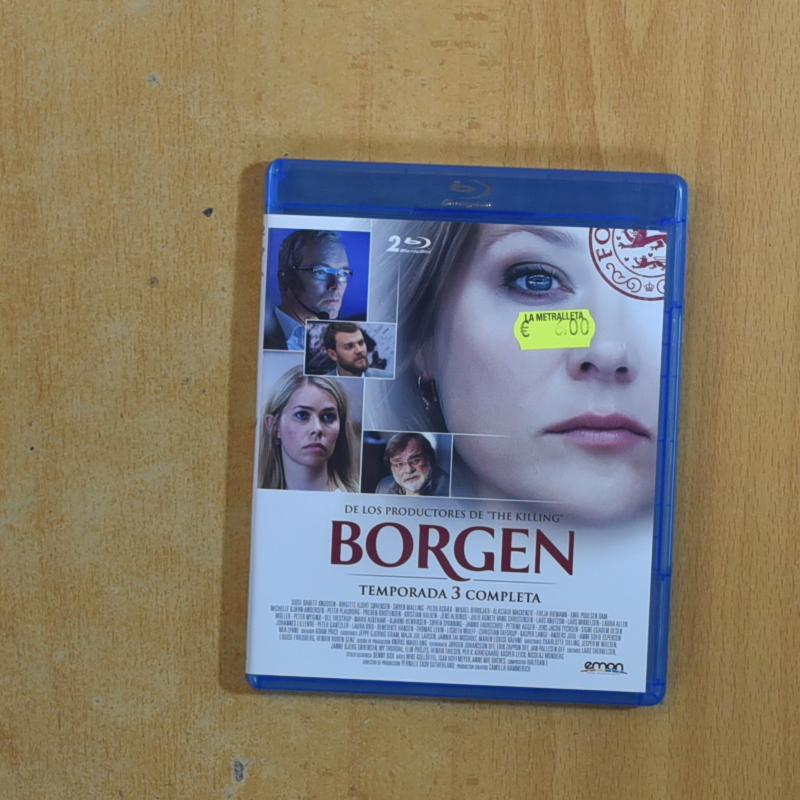 BORGEN - TERCERA TEMPORADA - BLURAY