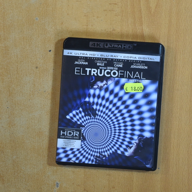 [421804] EL TRUCO FINAL 4K - BLURAY