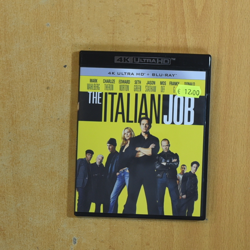 THE ITALIAN JOB 4K - BLURAY