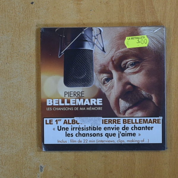 PIERRE BELLEMARE - LES CHANSONS DE MA MEMOIRE - CD