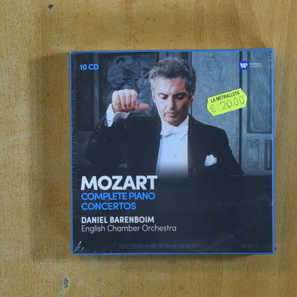 MOZART - COMPLETE PIANO CONCERTOS - CD