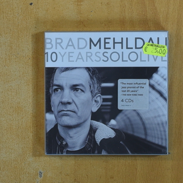 BRAD MEHLDAU - 10 YEARS SOLO LIVE - CD