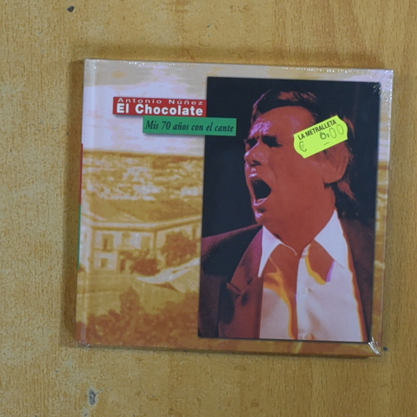 ANTONIO NUÑEZ EL CHOCOLATE - MIS 70 AÑOS CON EL CANTE - CD