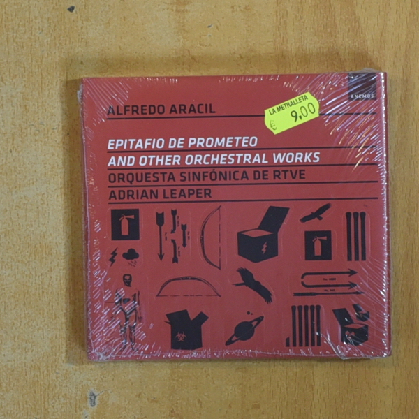 ALFREDO ARACIL - EPITAFIO DE PROMETEO AND OTHER ORCHESTRAL WORKS - CD