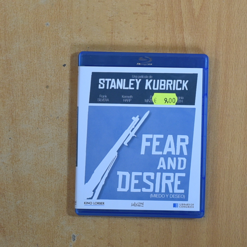 MIEDO Y DESEO - BLURAY