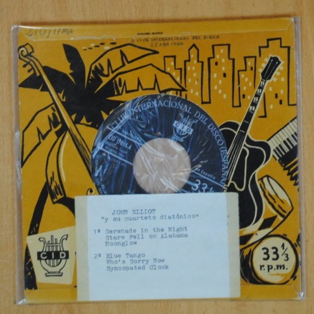 JOHN ELLIIOT - SERENADE IN THE NIGHT - EP