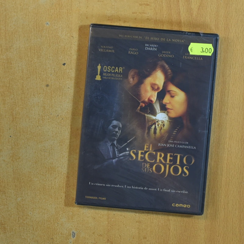 EL SECRETO DE SUS OJOS - DVD