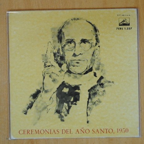 [260921] VARIOS - CEREMONIAS DEL AÑO SANTO 1950 - EP