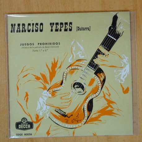 [260922] NARCISO YEPES - JUEGOS PROHIBIDOS - SINGLE