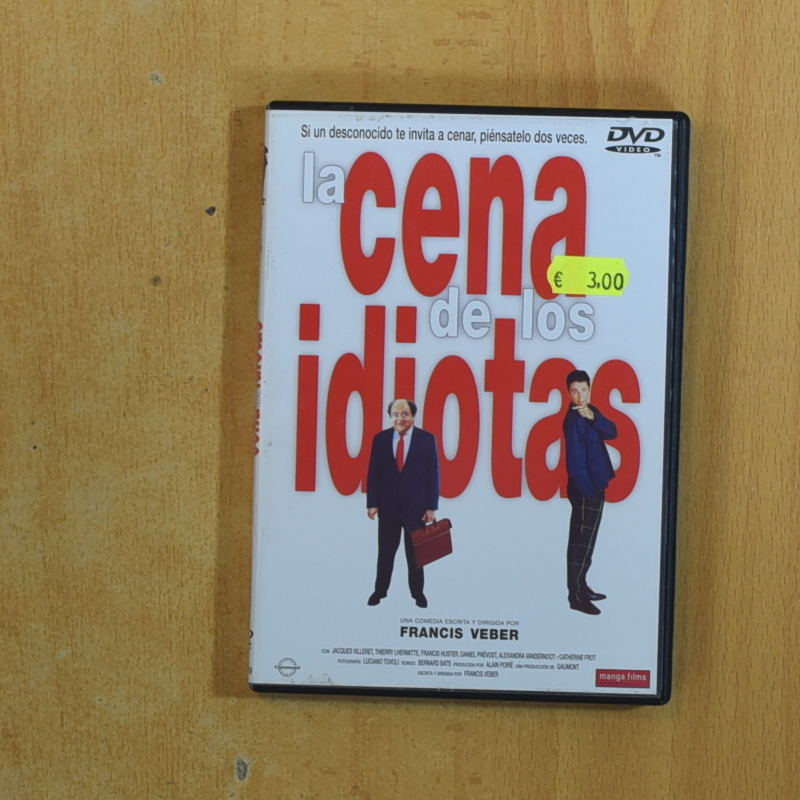 [422042] LA CENA DE LOS IDIOTAS - DVD