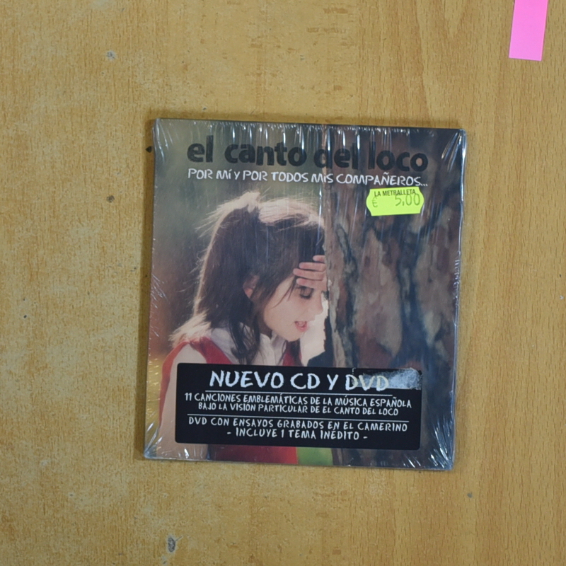 [422065] EL CANTO DEL LOCO - POR MI Y POR TODOS MIS COMPAÑEROS - CD