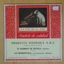 ARTURO TOSCANINI - EL BARBERO DE SEVILLA / LA CENERENTOLA - SINGLE