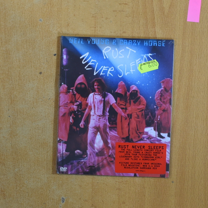 NEIL YOUNG & CRAZY HORSE - RUST NEVER SLEEPS - CD